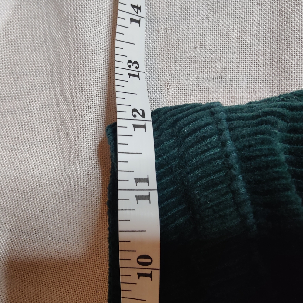 Empyre Teal Corduroy Pants with Branded Interior Print - Picture 8 of 8